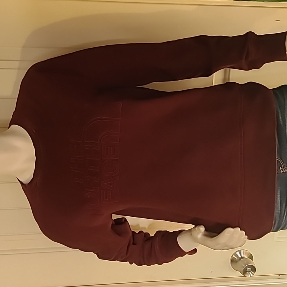 The North Face sweatshirt